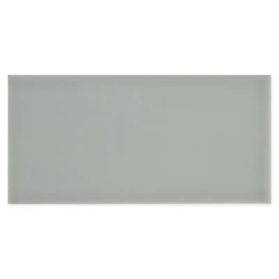 devon arctic grey wall tile in gloss finish 100x200mm