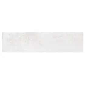 nebula rustic white wall tile in 75x300mm