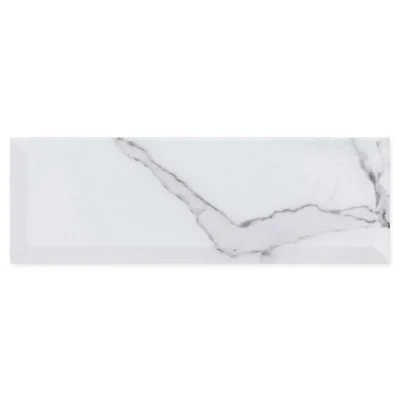 Marble Effect Metro Wall Tile 100x300mm