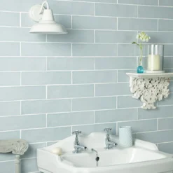 Handcrafted Duck Egg Wall Tile